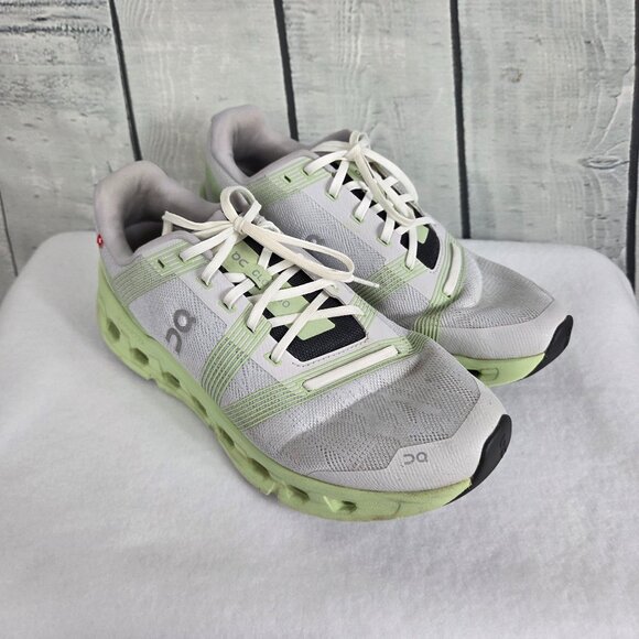 On Running Cloudgo Sneakers Womens Size 10.5 Running Active Gray Green Comfort - Picture 1 of 10
